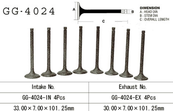 Vesrah Zawór ssący KAWASAKI VN 1500/1600 87-08