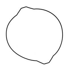 Prox Uszczelka pokrywy sprzęgła Yamaha YZ 250 99-20 YZ 250X 16-20