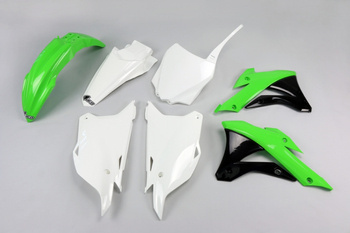 Komplet plastików UFO do Kawasaki KX 85 '14-'21 kolor czarny