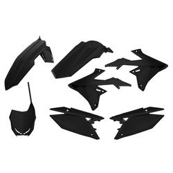 Komplet plastików Suzuki RMZ 250 '19-'24 / RMZ 450 '18-'24 Polisport czarny
