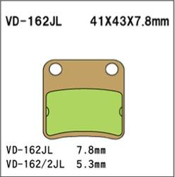 Vesrah Klocki hamulcowe KH178/KH257