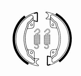 TRW Lucas SZCZĘKI HAMULCOWE (130X25MM)