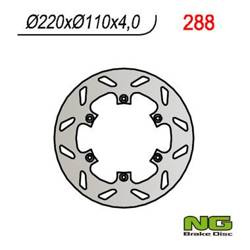 NG Tarcza hamulcowa tył APRILIA RS 125 92-96 / RX 125 89-00 / PEGASO 125 89-99 / VOR 400-530 98-02