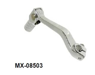 Dźwignia zmiany biegów z kutego aluminium Honda CRF 150 F '03-'17, CRF 230 F '03-'19   srebrny