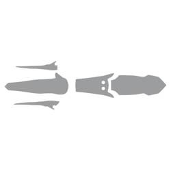 BLACKBIRD Okleina przeciwbłotna KTM SX-SXF 16-18, EXC 17-19