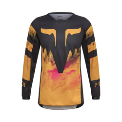 Bluza cross Junior Fox 180 Kairos pomarańczowy