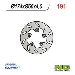 NG Tarcza hamulcowa tył SKUTER GILERA / ITALJET