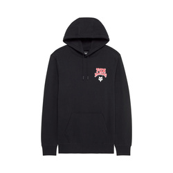 Bluza Z Kapturem Fox Racewear Fleece Po  czarny