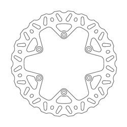 Moto-Master Tarcza hamulcowa tył YAMAHA YZ/YZF/WRF 125/250 19- / YZF 450 18-19