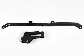 Komplet Ślizg UFO (YA03876) + Prowadnica (YA03808) dla Yamaha