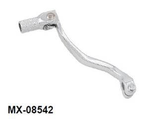 Dźwignia zmiany biegów z kutego aluminium TM EN / MX 125 / 250 '00-'15, MX 300 '08-'15, MXF 450 '05-'11 srebrny