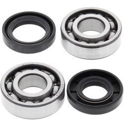 All Balls Łożyska wału korbowego + uszczelniacze Yamaha PW 50 '81-'19