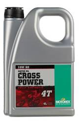 MOTOREX Olej Cross Power 4T 10W60 Synthetic 4L