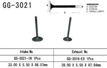 Vesrah Zawór ssący SUZUKI DR 650 SE 96-09 / XF650 / LTF 300 KING QUAD 91-02