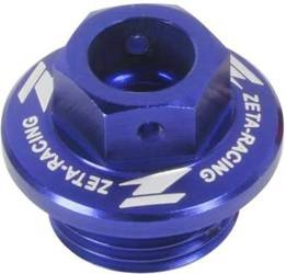 ZETA Korek wlewu oleju Honda CRF 250R / CRF 250 L / CRF 1000 L / CRF 450 R / Yamaha YZ 250 / YZ 250 F / YZ 450 F / YZ 65 / YZ 85 kolor niebieski