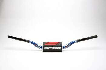 Scar Racing Kierownica 28,6mm VILLOPOTO kolor niebiesko biały
