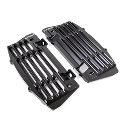 X-GRIP Osłony chłodnicy (komplet) Air Force GasGas '21-'24, Husqvarna '17-'24, KTM '17-'24 X-GRIP, Kolor czarny