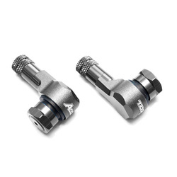 Accel Nakrętka Wentyla w Kolorze Szarym/Tytanowym