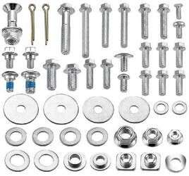 Accel / Komplet Śrub Track Pack / Suzuki RM/RMZ / Kolor Czarny