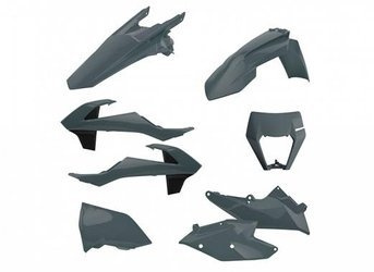 Komplet plastików Polisport KTM EXC/EXCF 17-19