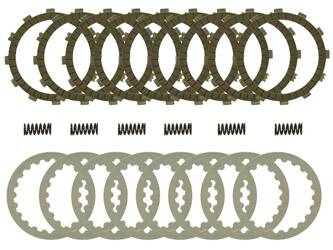 Nachman Zestaw sprzęgła (tarcze + przekładki + sprężyny) KTM EXC 250 94-12 / SX 250 94-11 / EXC 300 94-12 / SX/EXC 360-380 96-02 (EBS5595)(EBS062)