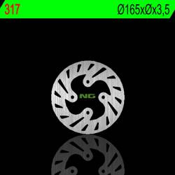 NG Tarcza hamulcowa tył BETA REV3 125/200/250 99-02