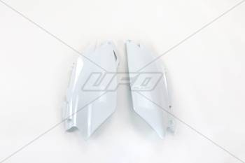 UFO Boczki tylne dla Honda CRF 250R '11-'13 / CRF 450R '09-'12 kolor biały