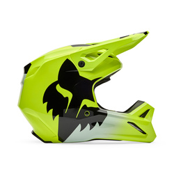 Kask cross Fox V1 Shield żółty