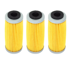 3 x Filtr oleju KTM SXF 250 / 350 / 450 EXC-F 250 / 350 / 450 / 500 Husqvarna FE / FC 250 / 350 / 450 / 501 Gas Gas Athena