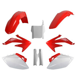 Pełny komplet plastików Honda CRF 450R '07 Polisport czerwono,biały
