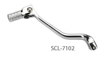 Accel Srebrna Dźwignia Zmiany Biegów Aluminiowa / Honda CR 250 [87-07] / CR 500 [90-04]