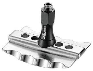 Accel/Trzymak aluminiowy [2.15] z nakrętką/Czarny