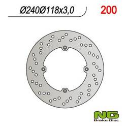 NG Tarcza hamulcowa przód HONDA XL 600R 83-87 / CR 125 85-88 / CR 500 88