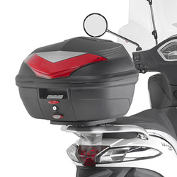 KAPPA STELAŻ KUFRA CENTRALNEGO PIAGGIO Liberty 50-125-150 (09-15), Liberty 50-125-150 I-GET / Liberty 50-125-150 (16-19), Liberty 50-125-150-200 (02-08)