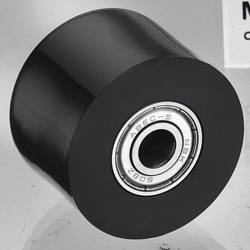 Accel / Rolka łańcucha z łożyskiem [41x28mm] / Kolor czarny
