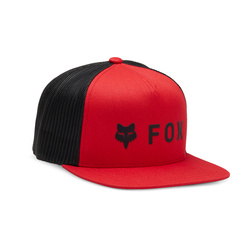 Czapka z daszkiem FOX Absolute Mesh Snapback kolor czerwony