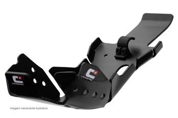 CROSSPRO Osłona Silnika I Łącznika Wahacza (Pro-link) Enduro KTM SX-F/XC-F 450 16-18, HUSQVANA FC 450 16-18, FE 450 17-18