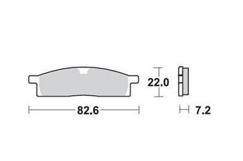 ProX Klocki Hamulcowe Przednie YZ80/85 '93-17 / TT-R125 '00-16