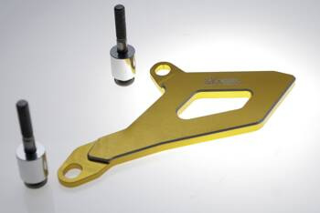 Accel/Złota Osłona Zębatki Przedniej/Suzuki DRZ 400 ['00-'14]