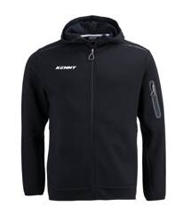 Kenny Racing Bluza z kapturem CORE BLACK kolor czarny