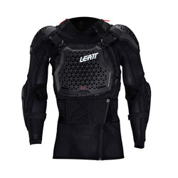 Koszulka ochronna LEATT Body Protector 2.5 Level 1 – klatka + plecy + barki + łokcie (CE) – czarny