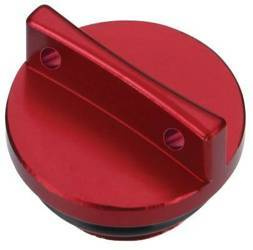 Accel Korek Wlewu Oleju Czerwony dla Honda CR [125/250] '87-'04 / CRF [450] '02-'04