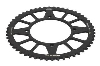 JT Zębatka tylna aluminiowa [52 zębów] KAWASAKI KX 80/85 86-20 kolor czarny