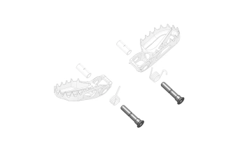 Stark Future Sworzeń podnóżka Stark Varg SM, EX, MX 1.2, MX 1.0 [1 szt.]