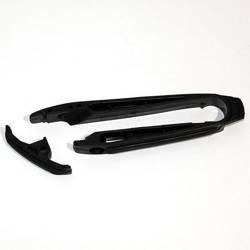 UFO Ślizg łańcucha KTM SX '07-'09 / EXC '08-'11 OEM 77304066000 Czarny kolor czarny