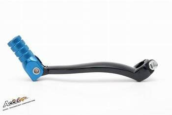 Accel Dźwignia zmiany biegów aluminiowa Yamaha YZF [250/400/426/450] '03-'05 / WRF [250/400/426/450] '98-'06 czarna/niebieska