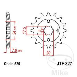 Zębatka przednia JT JTF327.11 (11Z)