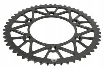 JT Zębatka tylna aluminiowa [52 zębów] HONDA CR/CRF 83-20 kolor czarny