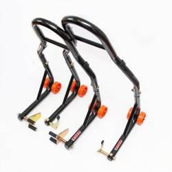 Komplet podnośnik przód/tył typ V pod rolki Biketec