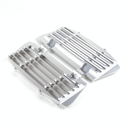 X-GRIP Osłony chłodnicy (komplet) Air Force GasGas '21-'23, Husqvarna '17-'23, KTM '17-'23 X-GRIP, Kolor srebrny